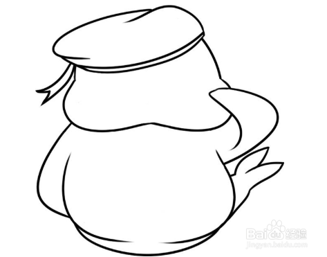 简笔画：好奇的小金鱼绘画步骤