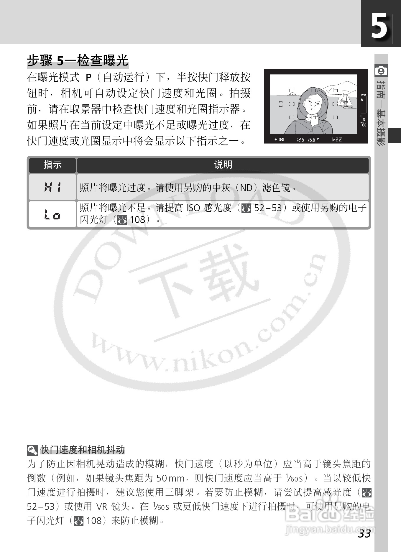 尼康D2Xs数码相机使用说明书:[5]