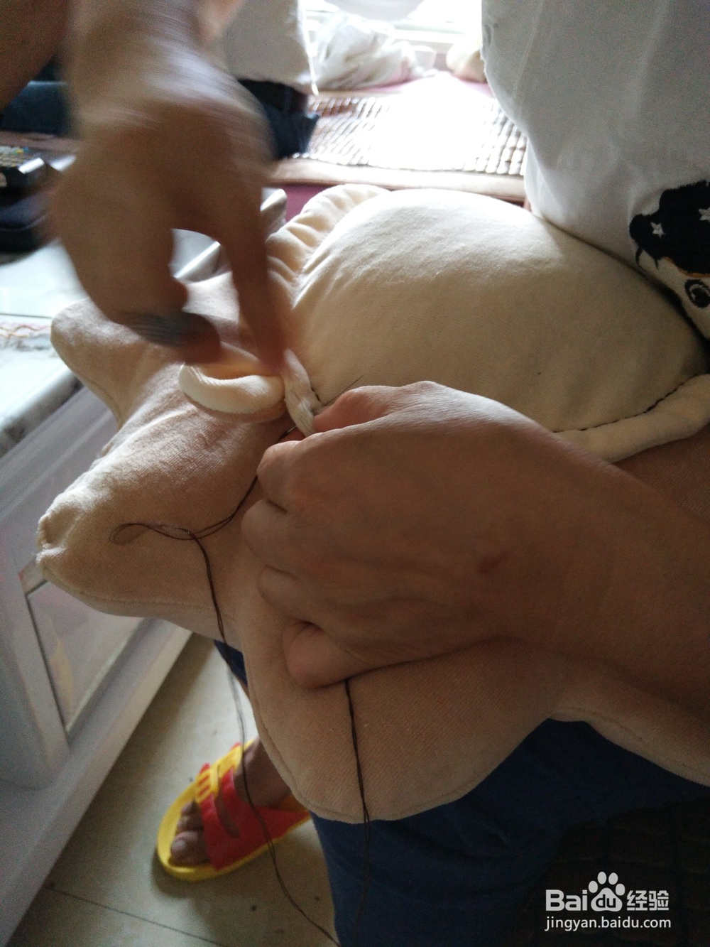 DIY抱枕之小刺猬