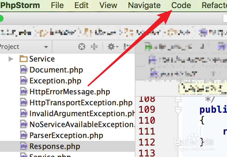 Php开发工具PhpStorm如何折叠代码?