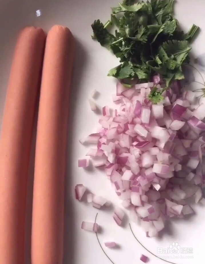 热乎乎的烤冷面做法！