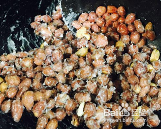 家常酥脆挂霜花生