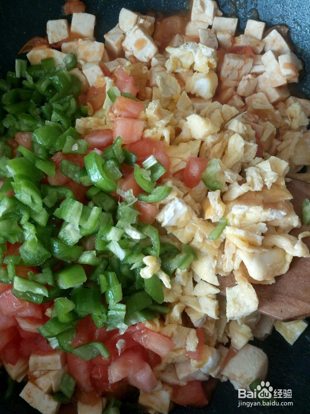 怎么做豆腐宝宝爱吃----彩烩豆腐