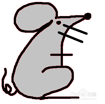 如何巧用数字算式"7 2=9"画可爱小老鼠?