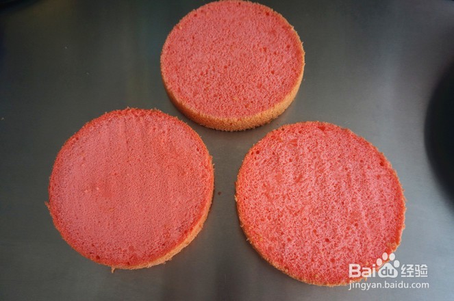 西瓜蛋糕的做法