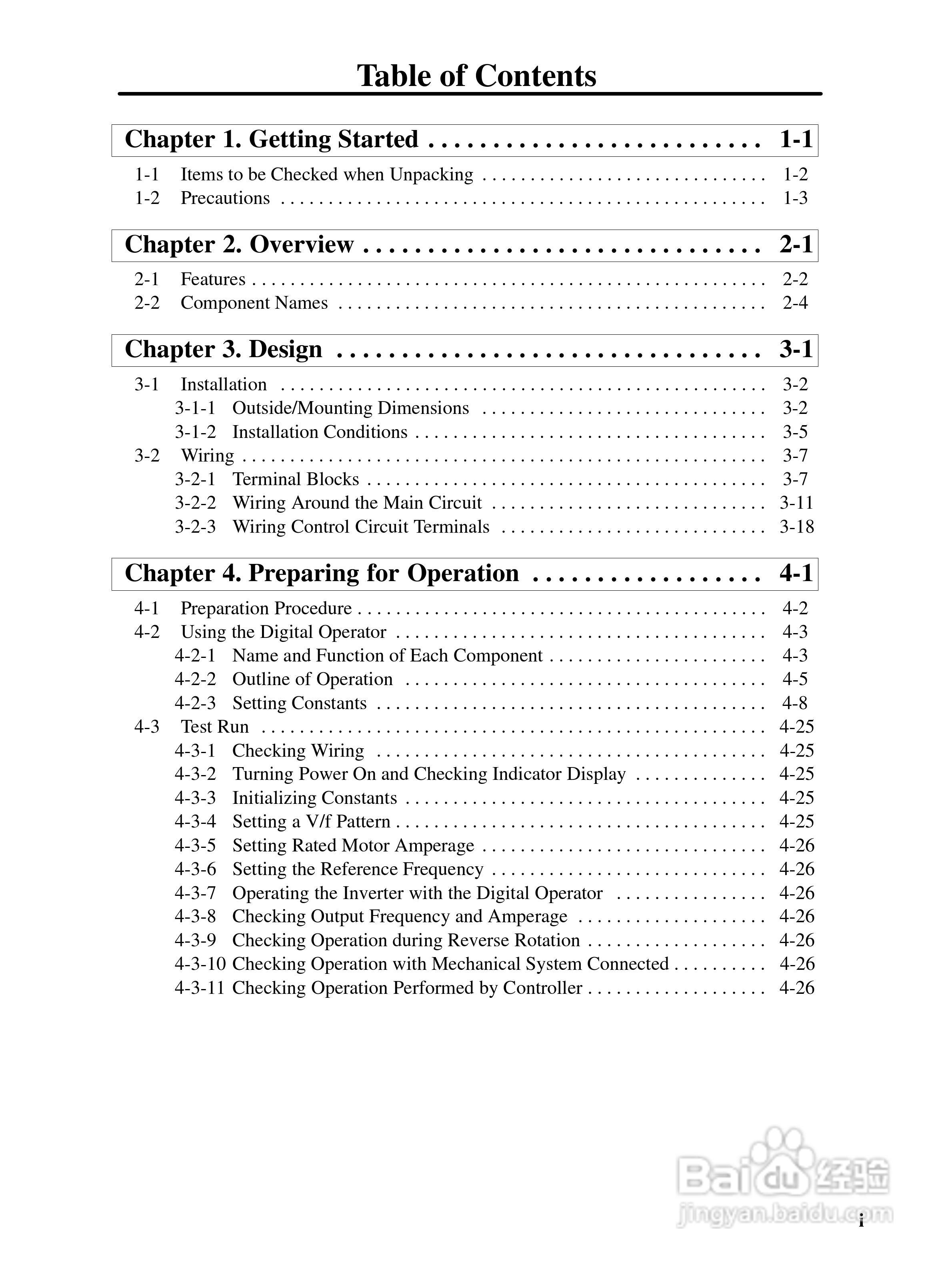 欧姆龙3G3EV-PETX3200变频器说明书:[1]