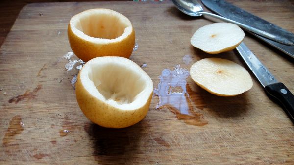 蔓越莓八宝酿梨