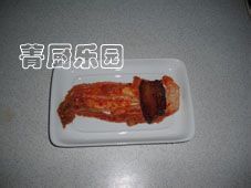 韩国泡菜秘制五花肉卷