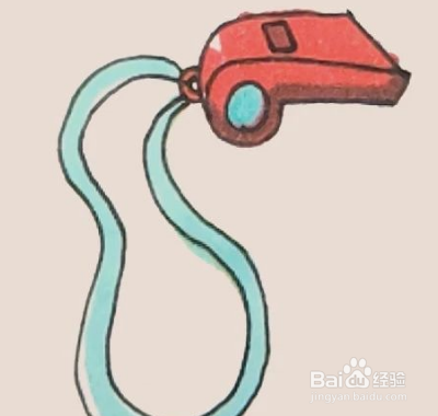 怎么画好看的哨子