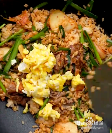 【剩米饭 】泡菜牛肉炒饭