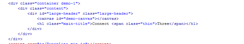 canvas适应全屏动画鼠标移动有线条互动