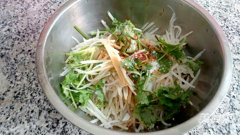 拌土豆丝的做法