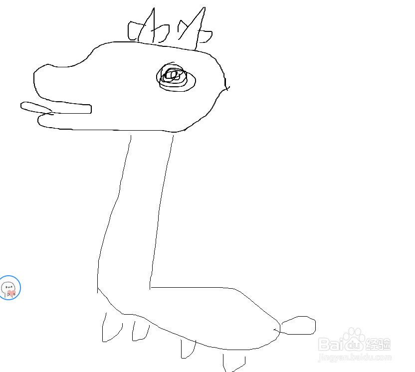 如何快速画出一个长颈鹿？