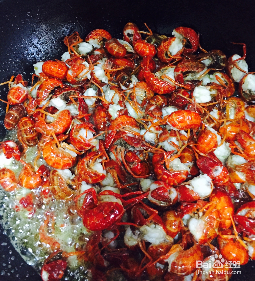 营养美味的口味虾尾小龙虾