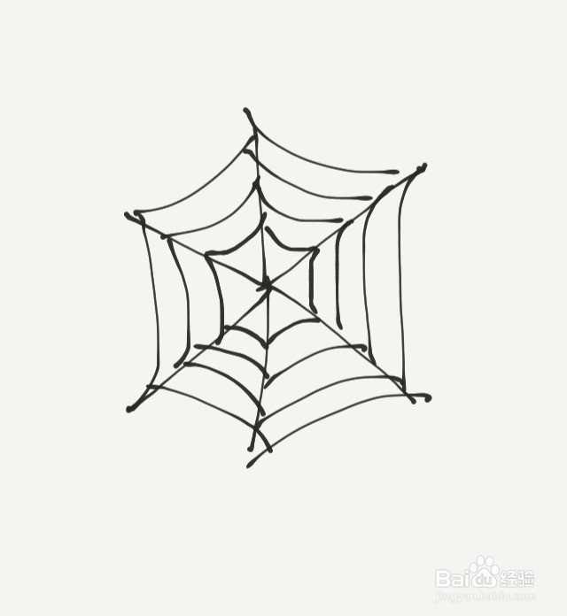 <b>涂鸦系列之如何画蜘蛛网</b>