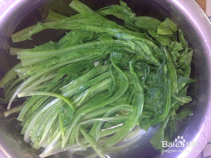 香辣油麦菜的做法