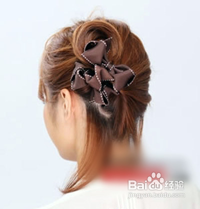 梨花头打造优雅淑女韩式发髻