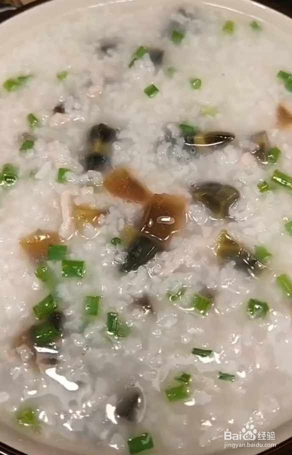 做皮蛋瘦肉粥小技巧
