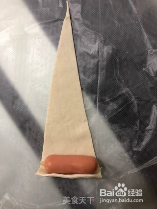 手抓饼卷香肠