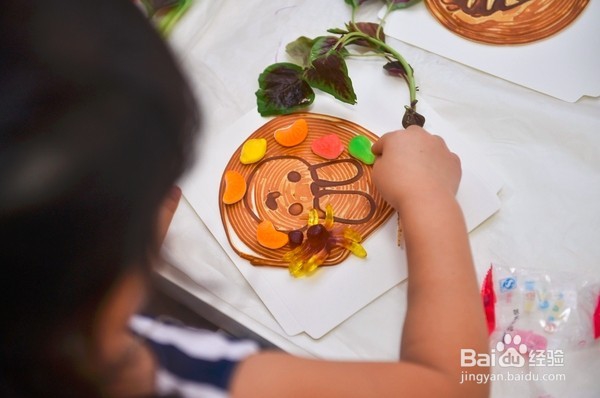三弟画饼亲子课程教学步骤介绍