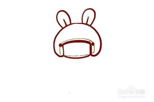 可爱的外卖小哥的简笔画