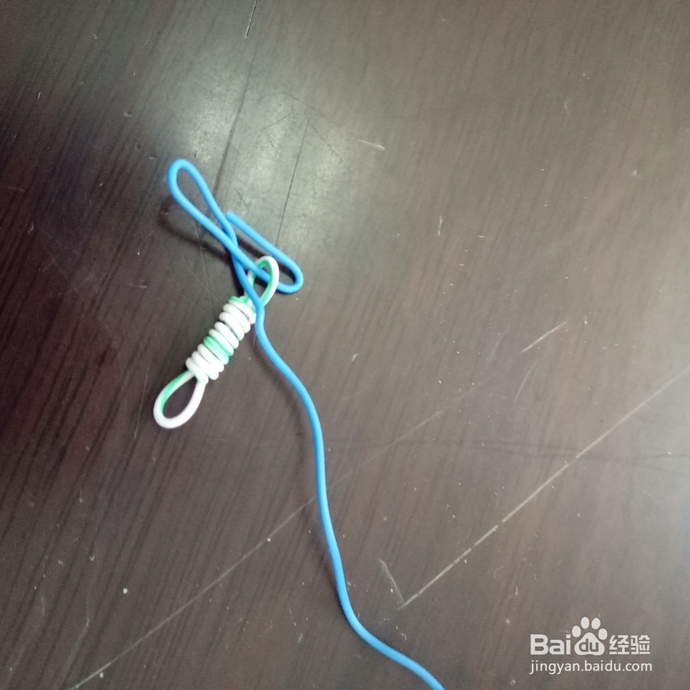 如何用网线制作美丽的手链