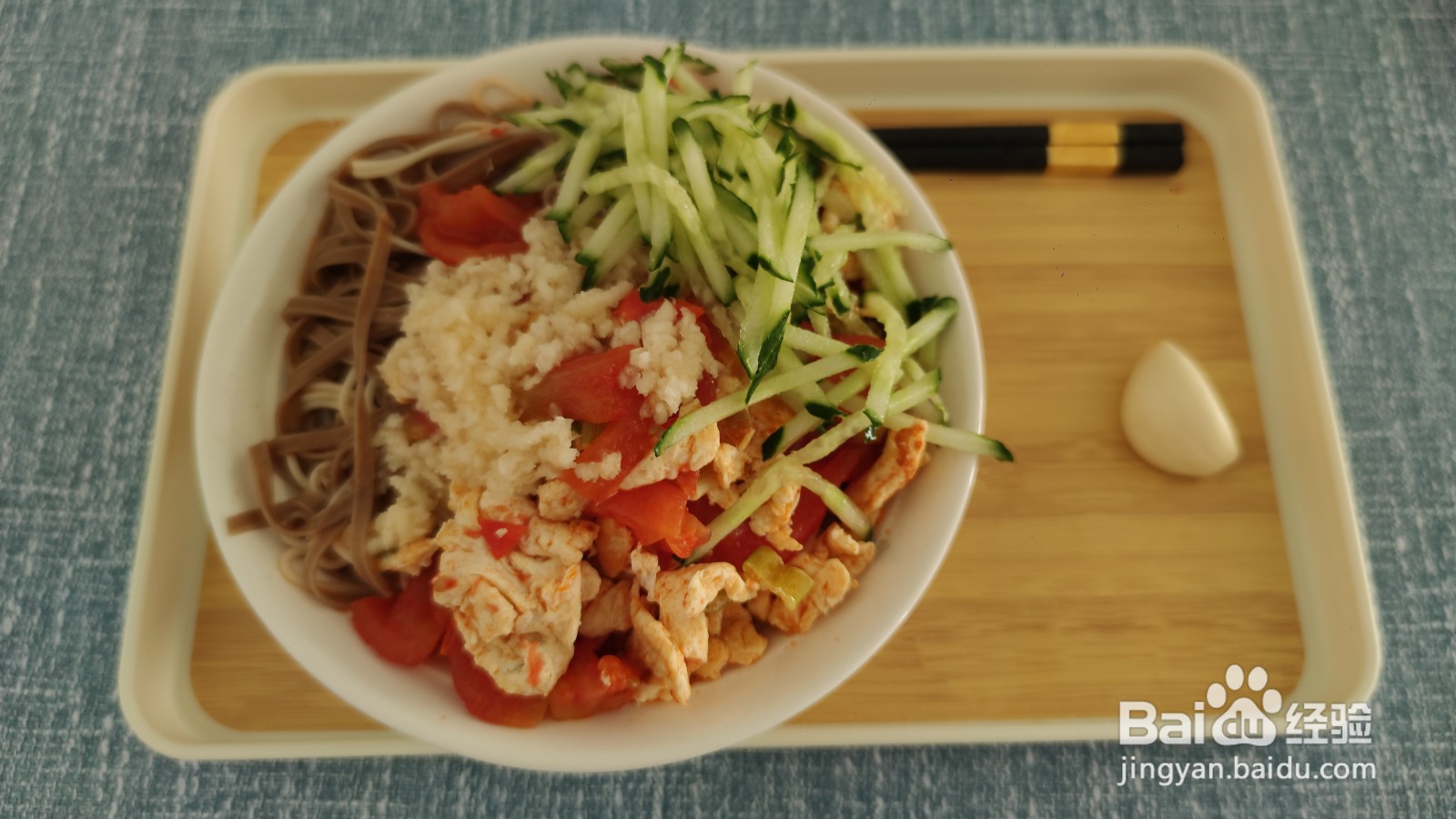 西红柿鸡蛋荞麦面