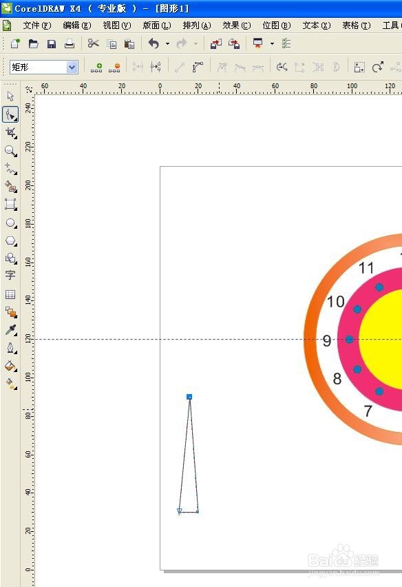 用CorelDRAW怎么绘制卡通圆表