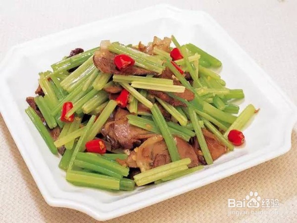芹菜炒牛肉如何制作
