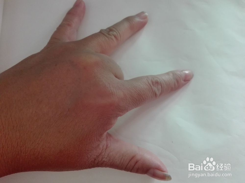 趣味画--手掌变狼狗