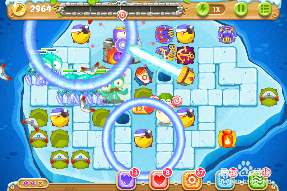 保卫萝卜2 极地133关攻略：[133]第一百三十三关