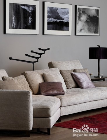 让你的客厅增加点俏皮色