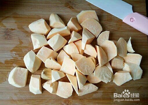 自制番薯苹果甜汤的做法