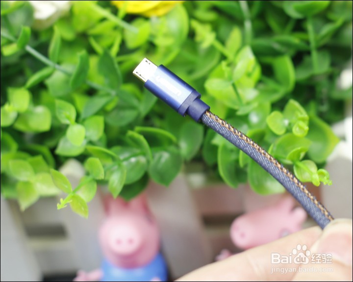 绿联1米牛仔M-USB数据线功能使用