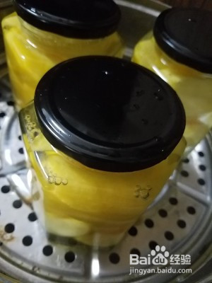 黄桃罐头改良版