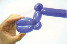 魔法气球造型系列之儿童脚踏车气球制作（上）