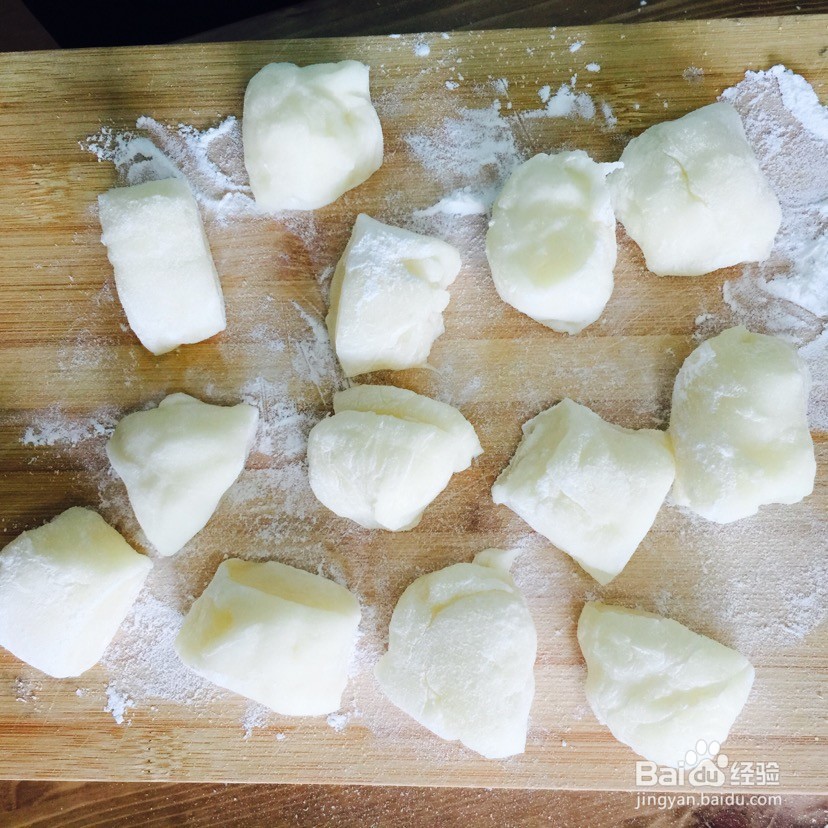 榴莲雪媚娘的做法