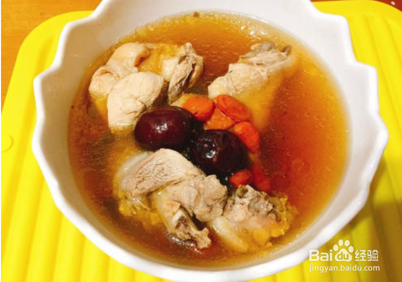 枸杞炖鸡汤的功效