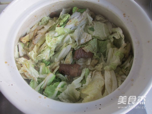 猪肉炖白菜的做法