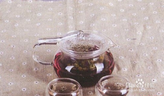 洋甘菊紫罗兰茶美容养颜冲泡步骤