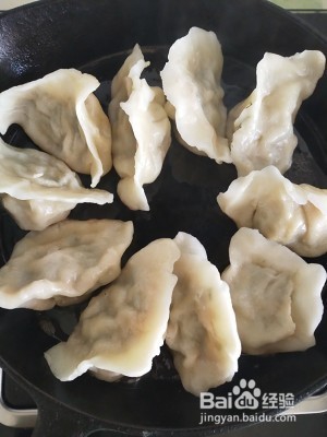养生食补黄油鸡蛋煎饺的做法