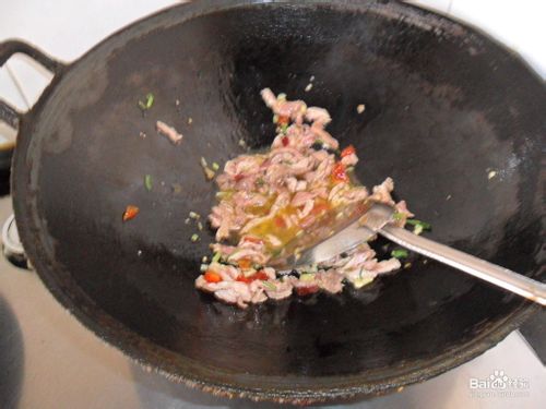 雪菜笋丁炒肉丝