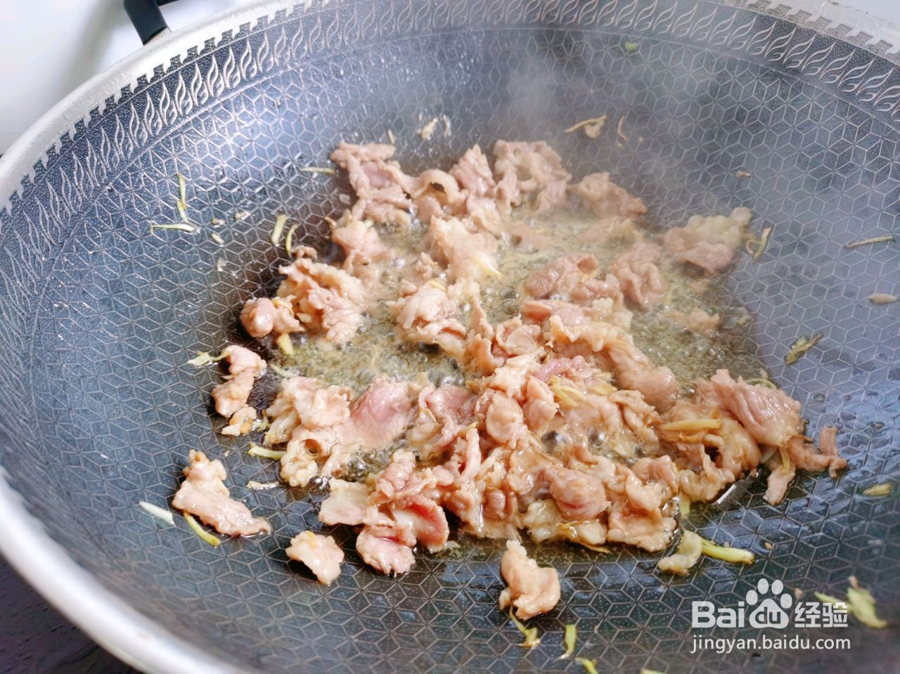 毛豆炒肉怎么做