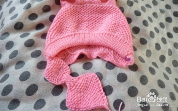 兔子帽子的编织方法