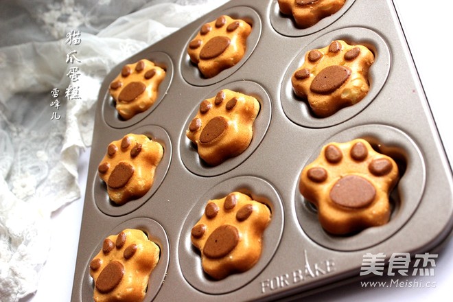 萌萌哒猫爪小蛋糕