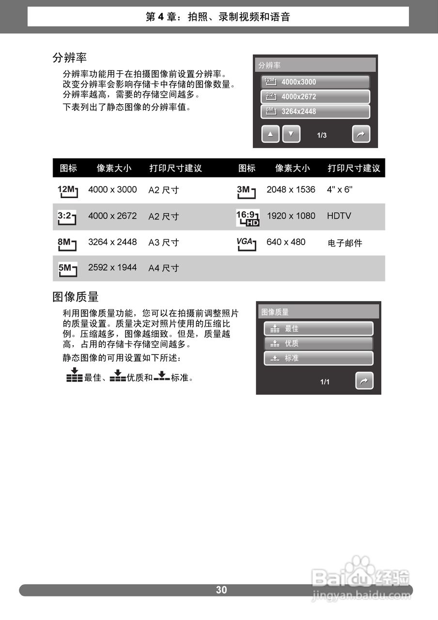 爱克发AgfaPhoto OPTIMA 2338mT数码相机使用说明书:[4]