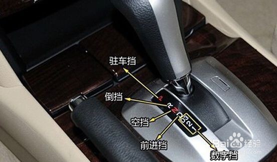 自动档停车怎么停