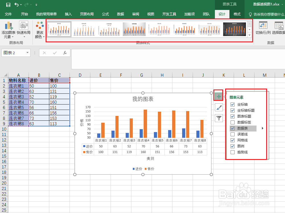 excel怎么生成图表