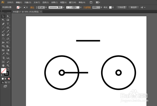 如何用ILLUSTRATOR绘制自行车LOGO图案