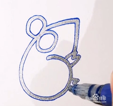 如何快速画出可爱的小老鼠